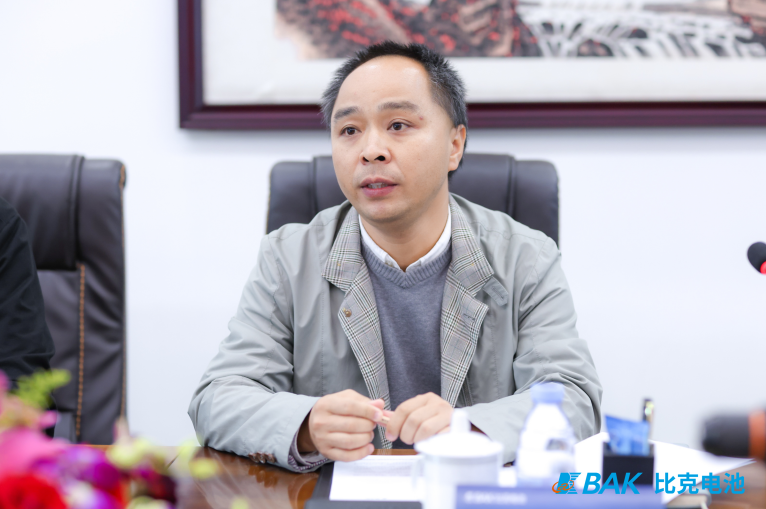 比克电池小动力产品开发负责人宋华杰